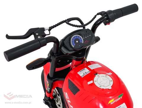 Pojazd Motor SUPERMOTO Czerwony