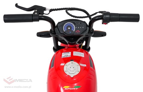 Pojazd Motor SUPERMOTO Czerwony
