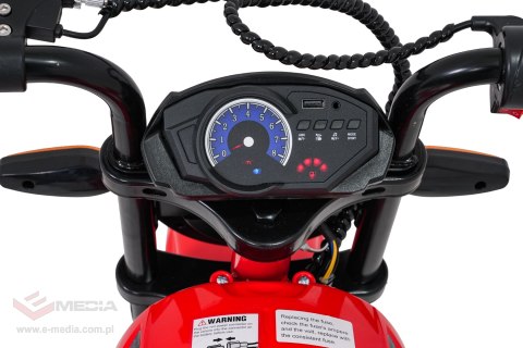 Pojazd Motor SUPERMOTO Czerwony