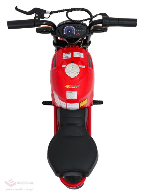 Pojazd Motor SUPERMOTO Czerwony
