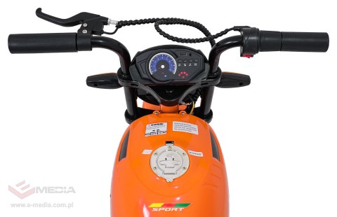 Pojazd Motor SUPERMOTO Pomarańczowy