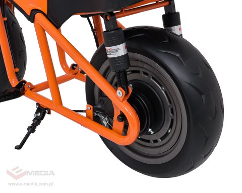 Pojazd Motor SUPERMOTO Pomarańczowy
