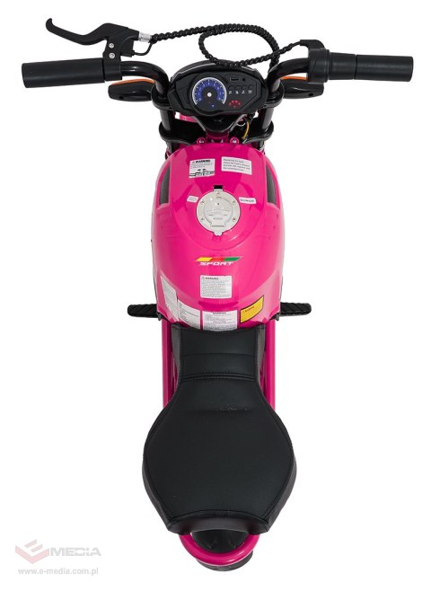 Pojazd Motor SUPERMOTO Różowy