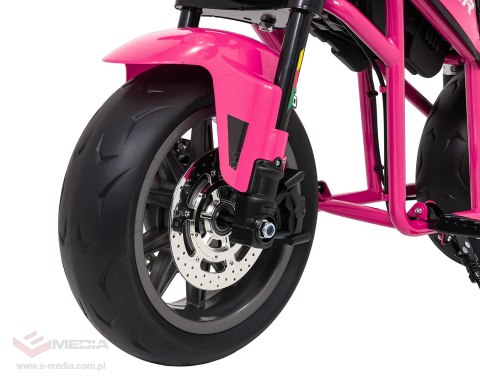 Pojazd Motor SUPERMOTO Różowy