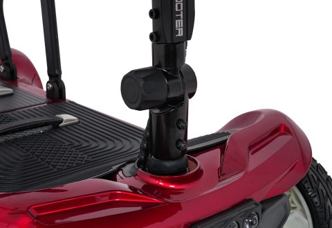 Skuter Elektryczny Czterokołowy dla Seniorów EasyGo Czerwony