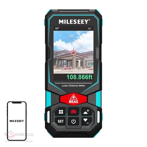 Dalmierz laserowy Mileseey S7 z kamerą 100m