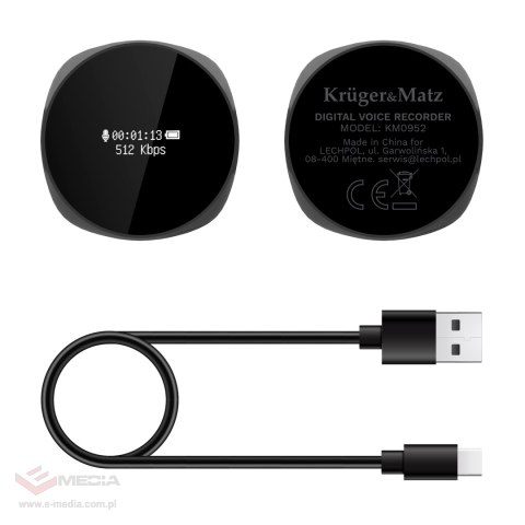 Dyktafon cyfrowy Kruger&Matz KM0952 4GB