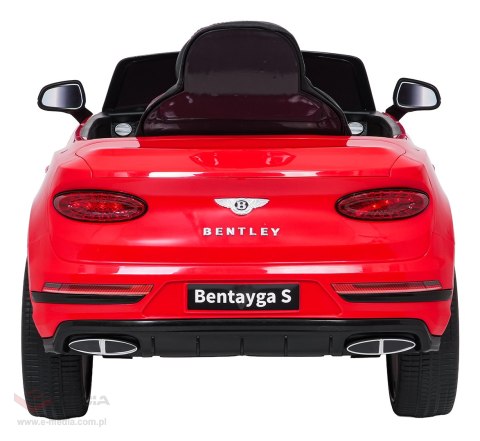 Pojazd Bentley Bentayga S Czerwony