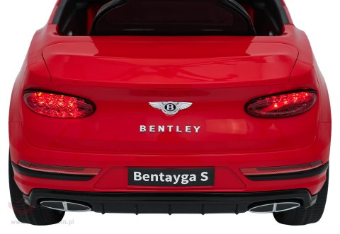 Pojazd Bentley Bentayga S Czerwony
