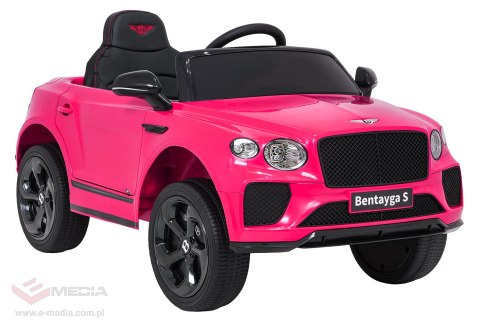 Pojazd Bentley Bentayga S Różowy