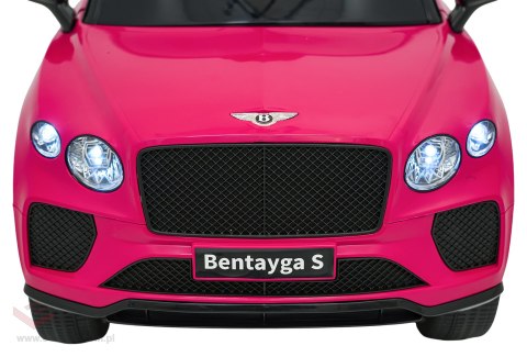 Pojazd Bentley Bentayga S Różowy
