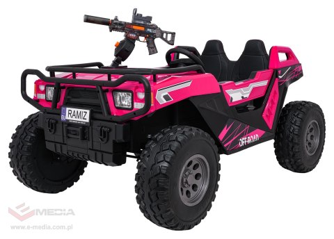Pojazd Buggy PROSPECTOR 4x4 STRONG Różowy