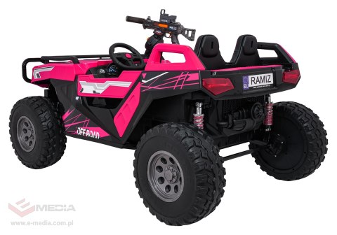 Pojazd Buggy PROSPECTOR 4x4 STRONG Różowy