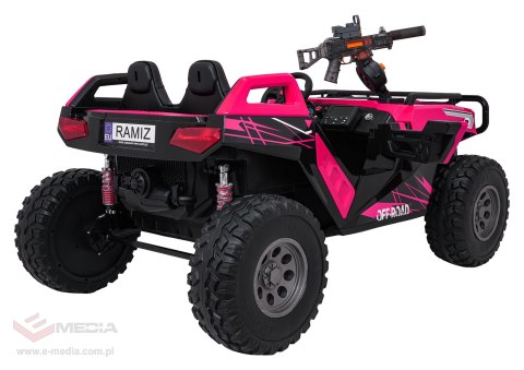Pojazd Buggy PROSPECTOR 4x4 STRONG Różowy