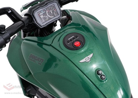 Pojazd Motor Ducati Diavel x Bentley Zielony