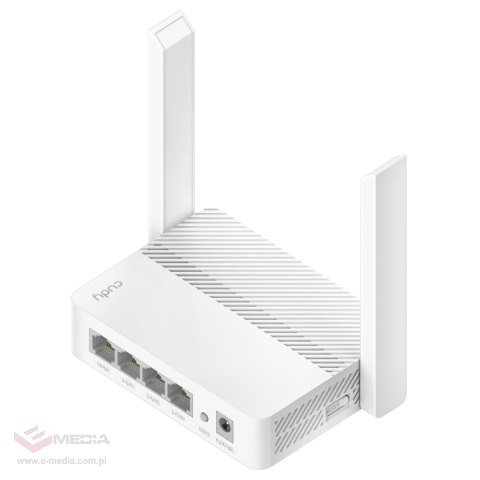ROUTER Wi-Fi WR1200E 2.4 GHz, 5 GHz 300 Mb/s + 867 Mb/s CUDY