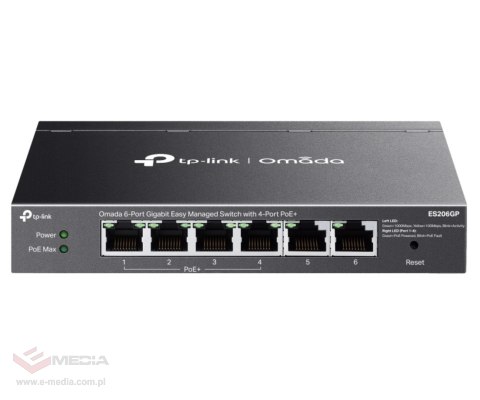SWITCH POE TL-ES206GP 6-PORTOWY TP-LINK