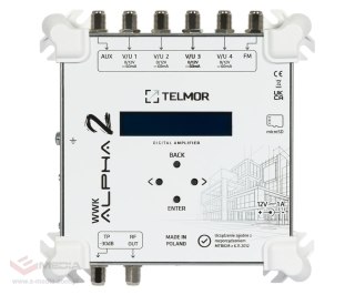 CYFROWY WZMACNIACZ KANAŁOWY WWK-ALPHA-2 TELMOR