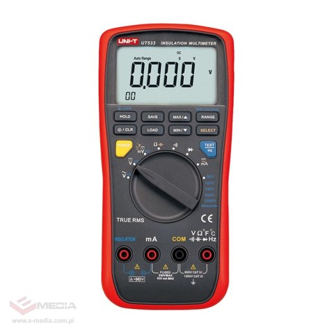 Multimetr rezystancji izolacji Uni-T UT533