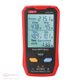 Tester Solar MPPT Uni-T UT673PV