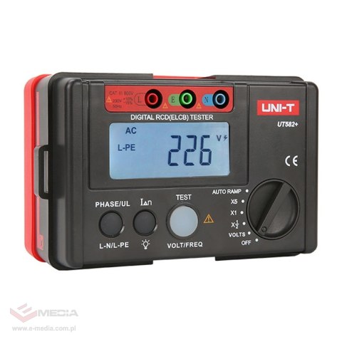 Tester Uni-T RCD UT582+