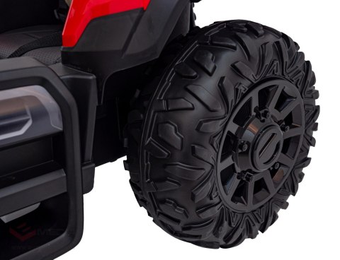 Traktor BLAST Z Przyczepką Czerwony