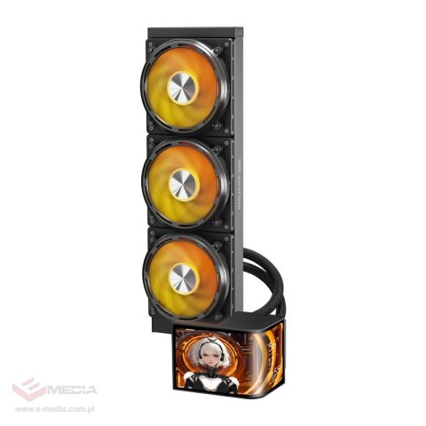 Chłodzenie CPU DarkFlash UV360 (czarne)