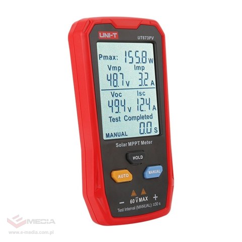 Tester Solar MPPT Uni-T UT673PV