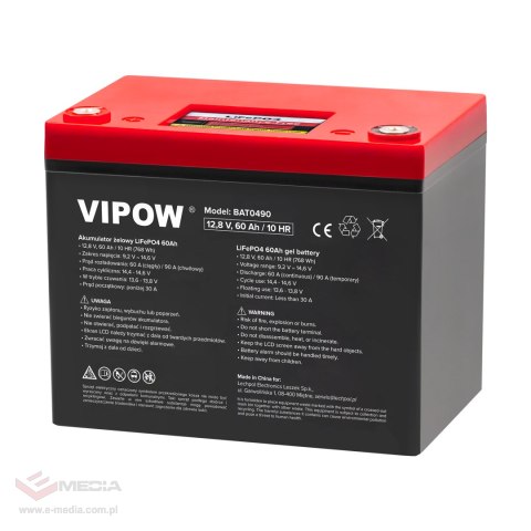 Akumulator LiFePO4 60Ah z BMS