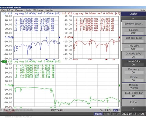 MULTISWITCH PRZELOTOWY MS-508 5 WEJŚĆ / 8 WYJŚĆ SIGNAL PRO