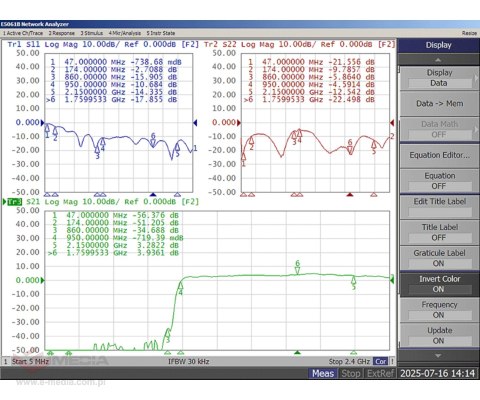 MULTISWITCH PRZELOTOWY MS-508 5 WEJŚĆ / 8 WYJŚĆ SIGNAL PRO