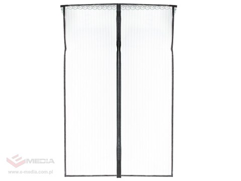 Moskitiera siatka magnetyczna na drzwi 160x230cm CZARNA