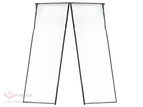 Moskitiera siatka magnetyczna na drzwi 85x210cm CZARNA