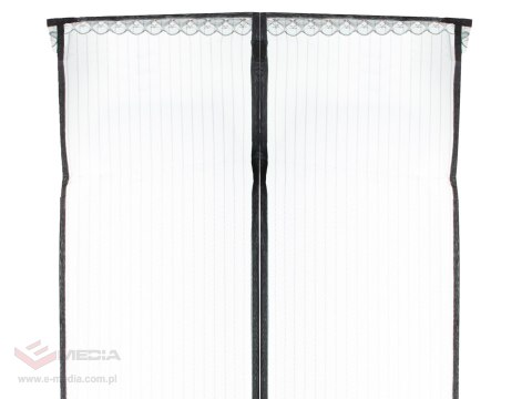Moskitiera siatka magnetyczna na drzwi 85x210cm CZARNA