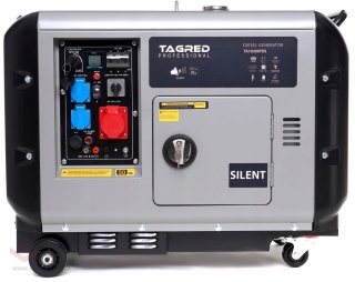 Agregat Generator Prądu TAGRED TA10300TD 7kW DIESEL 3-fazy 230/400V