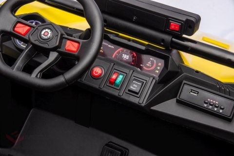 Pojazd Buggy TURBO 23 Żółty