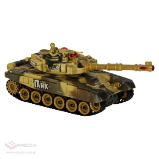 Czołg zdalnie sterowany na pilota RC War Tank 9993 2.4 GHz pustynny