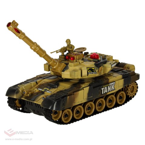Czołg zdalnie sterowany na pilota RC War Tank 9993 2.4 GHz pustynny