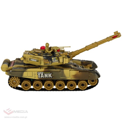 Czołg zdalnie sterowany na pilota RC War Tank 9993 2.4 GHz pustynny