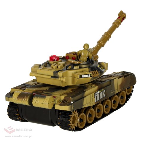 Czołg zdalnie sterowany na pilota RC War Tank 9993 2.4 GHz pustynny