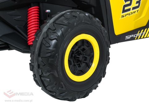 Pojazd Buggy TURBO 23 Żółty