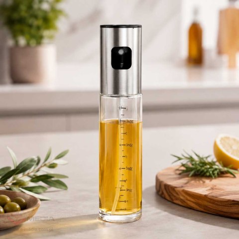 Spryskiwacz do oleju oliwy dozownik w sprayu ze skalą 100ml