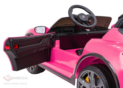 Pojazd Porsche Taycan Turbo S Różowy
