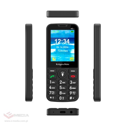 Telefon GSM dla seniora Kruger&Matz Simple 924 4G