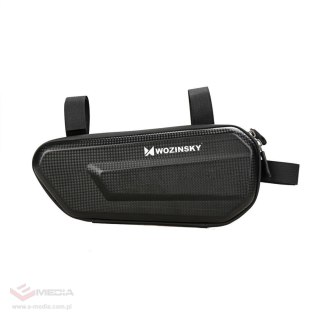Wozinsky torba rowerowa na ramę roweru 1,5 l czarny (WBB10BK)