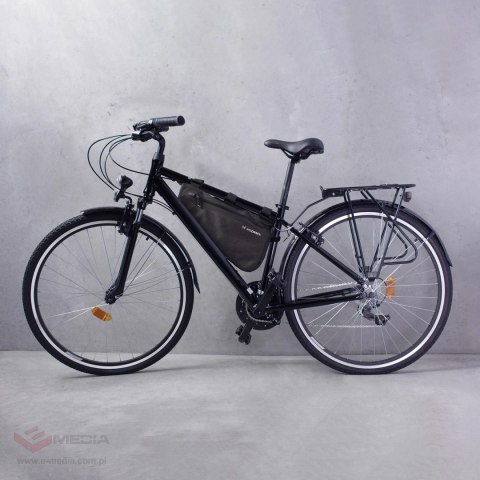 Wozinsky torba rowerowa na ramę roweru 3.5 l szara (WBB15BK)