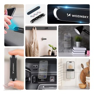 Wozinsky uchwyt magnetyczny na deskę rozdzielczą przyklejany czarny (WMH-01)