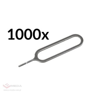 Zestaw 1000 szt klucz do tacki na kartę sim iPhone iPad
