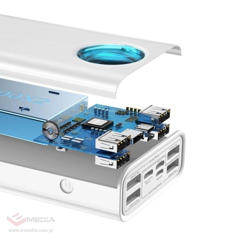 Baseus Amblight powerbank 65W 30000mAh Overseas Edition biały (PPLG000102)