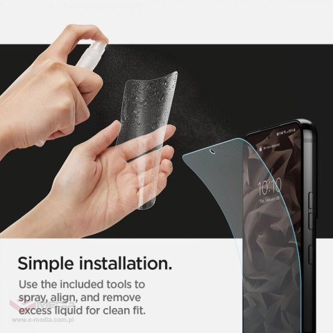 Folia hydrożelowa Spigen Neo Flex na Samsung Galaxy S22 Ultra - 2 szt.